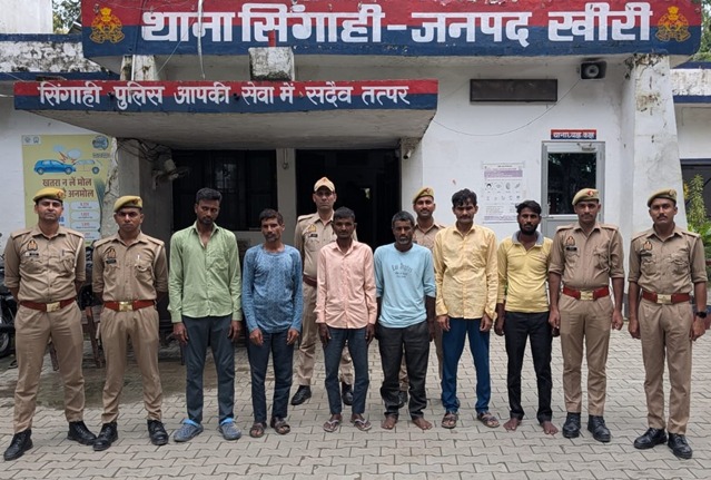 नवागत थानाध्यक्ष सिंगाही राज बहादुर सिंह के नेतृत्व में शुरू हुई कार्यवाही।*